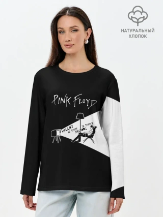 Лонгслив женский. Хлопок / Pink Floyd - Comfortably Numb
