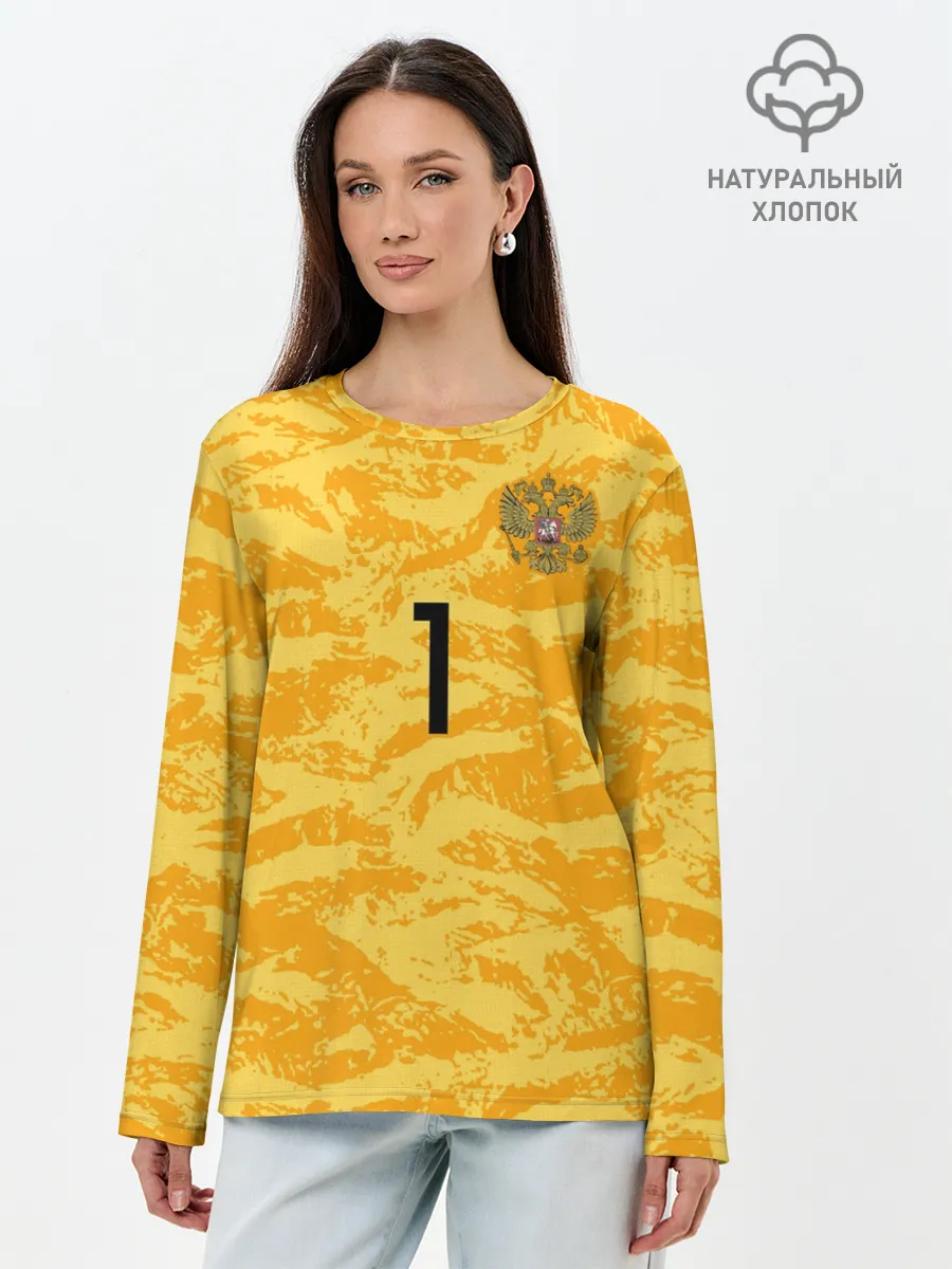 Лонгслив женский. Хлопок / Guilherme gk 19-20