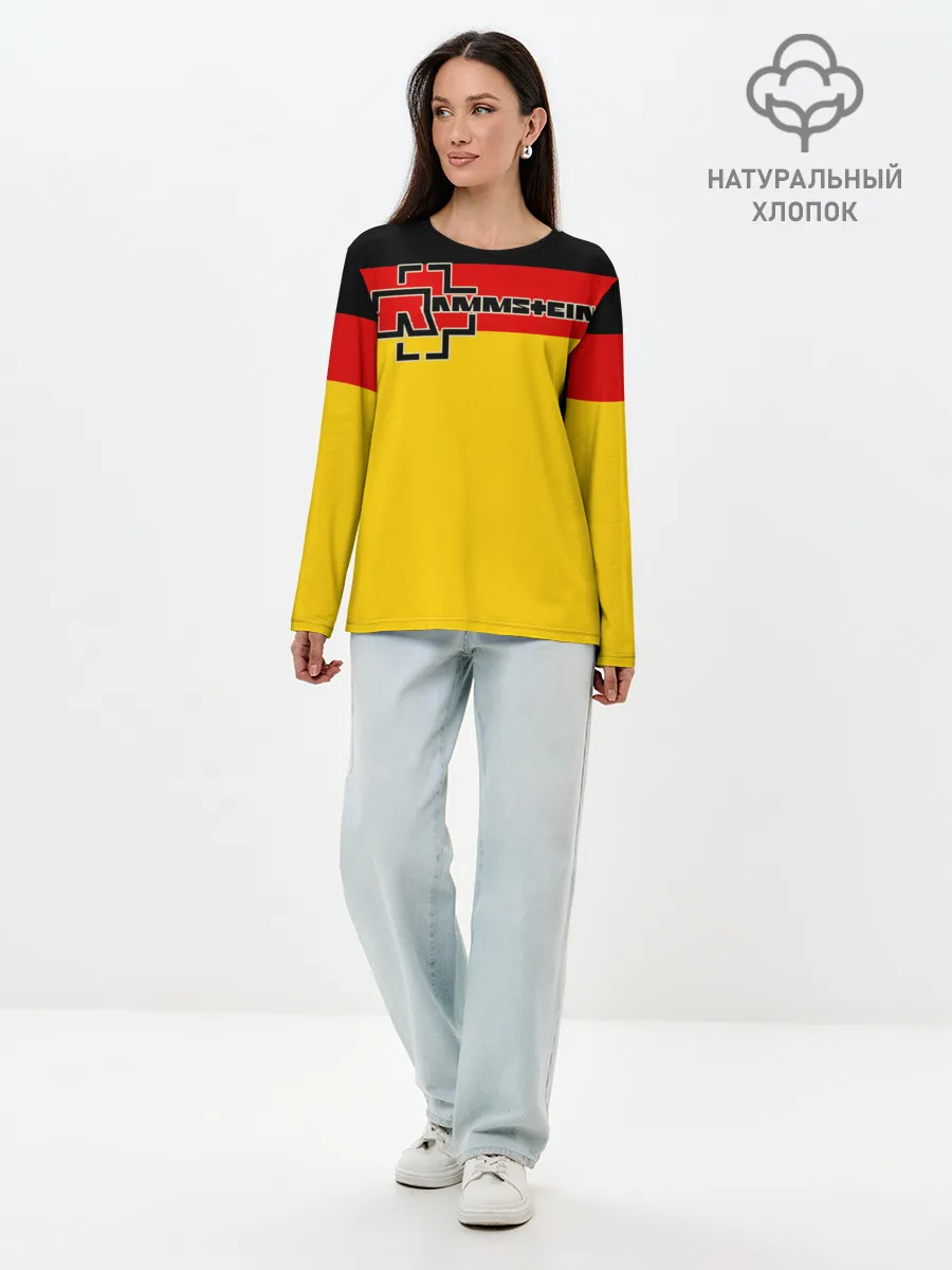 Лонгслив женский. Хлопок / Rammstein