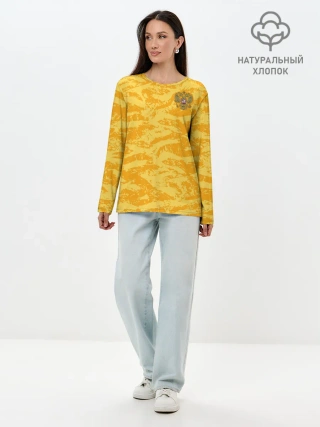 Лонгслив женский. Хлопок / Russia gk 19-20