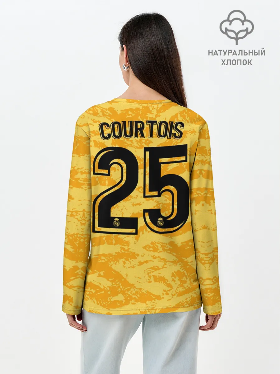 Лонгслив женский. Хлопок / Courtois gk home 19-20