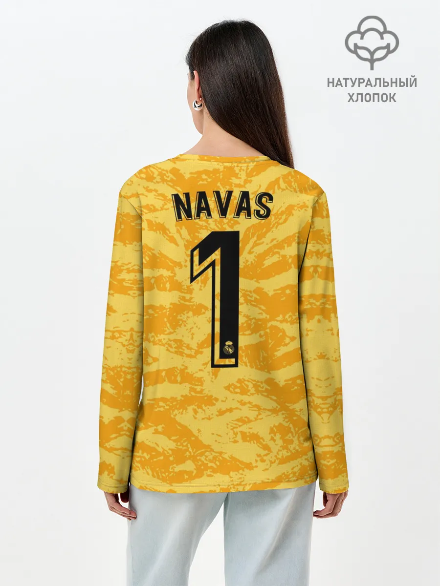 Лонгслив женский. Хлопок / Navas gk home 19-20