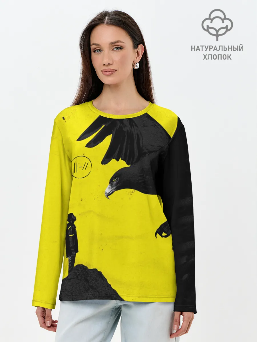 Лонгслив женский. Хлопок / TWENTY ONE PILOTS