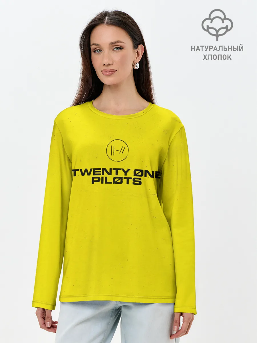 Лонгслив женский. Хлопок / TWENTY ONE PILOTS