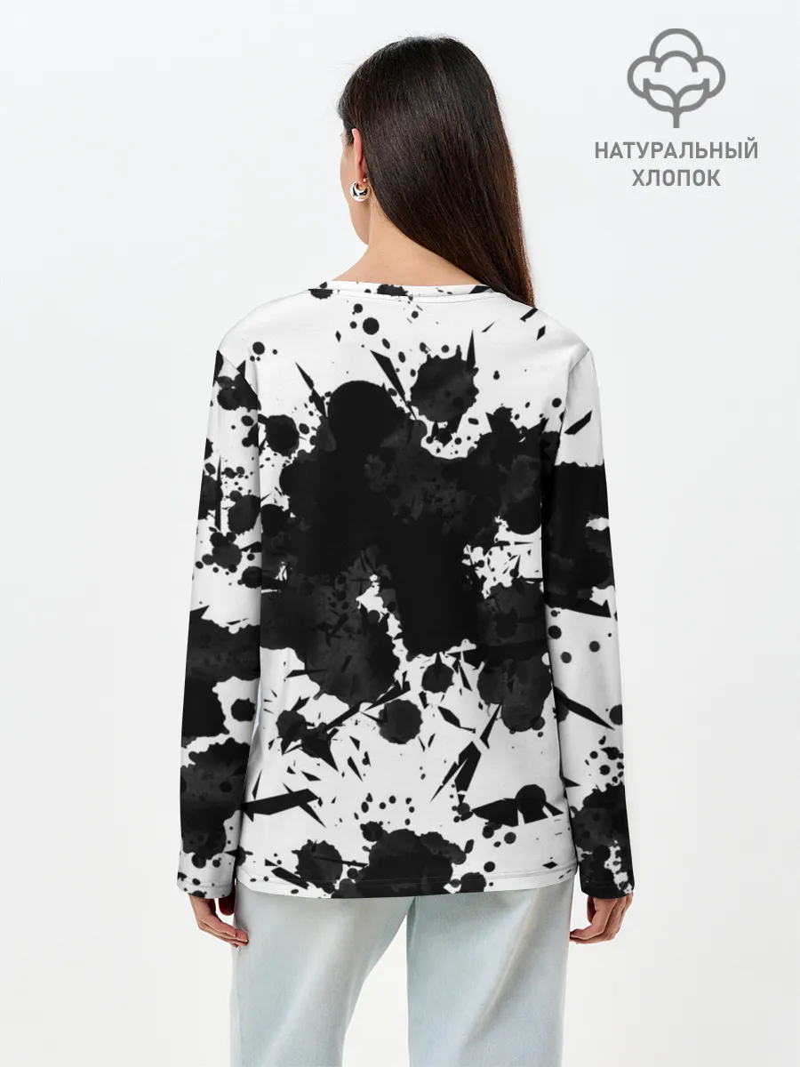 Лонгслив женский. Хлопок / PINK FLOYD