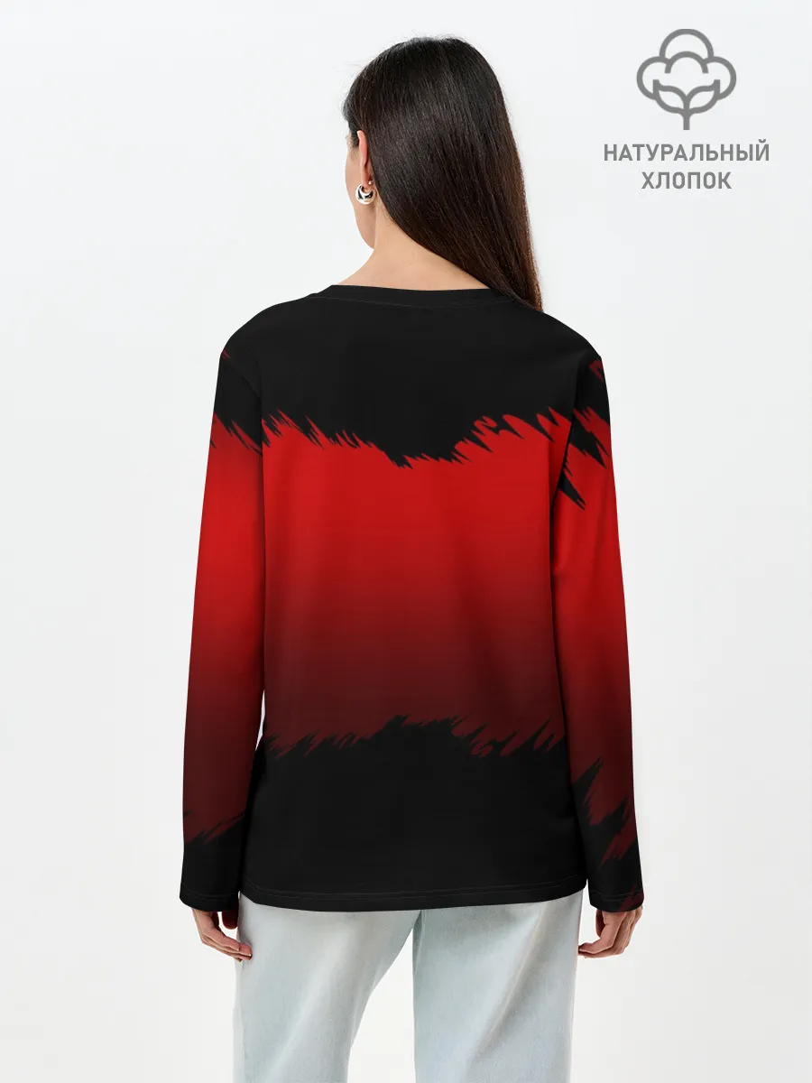 Лонгслив женский. Хлопок / Rammstein dog