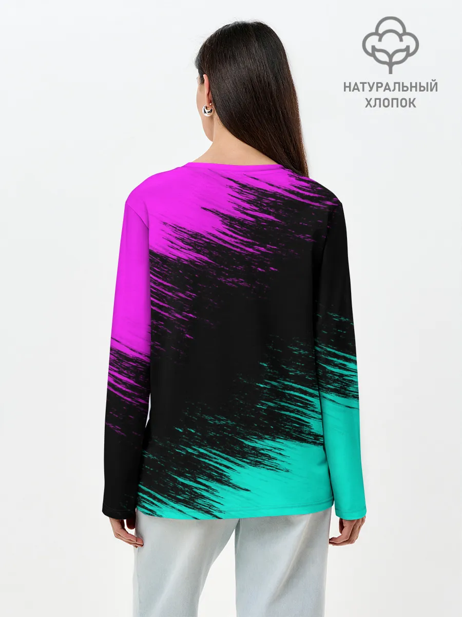 Лонгслив женский. Хлопок / Blink-182