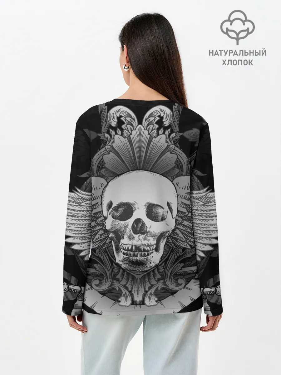 Лонгслив женский. Хлопок / Rammstein