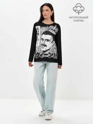 Лонгслив женский. Хлопок / Queen