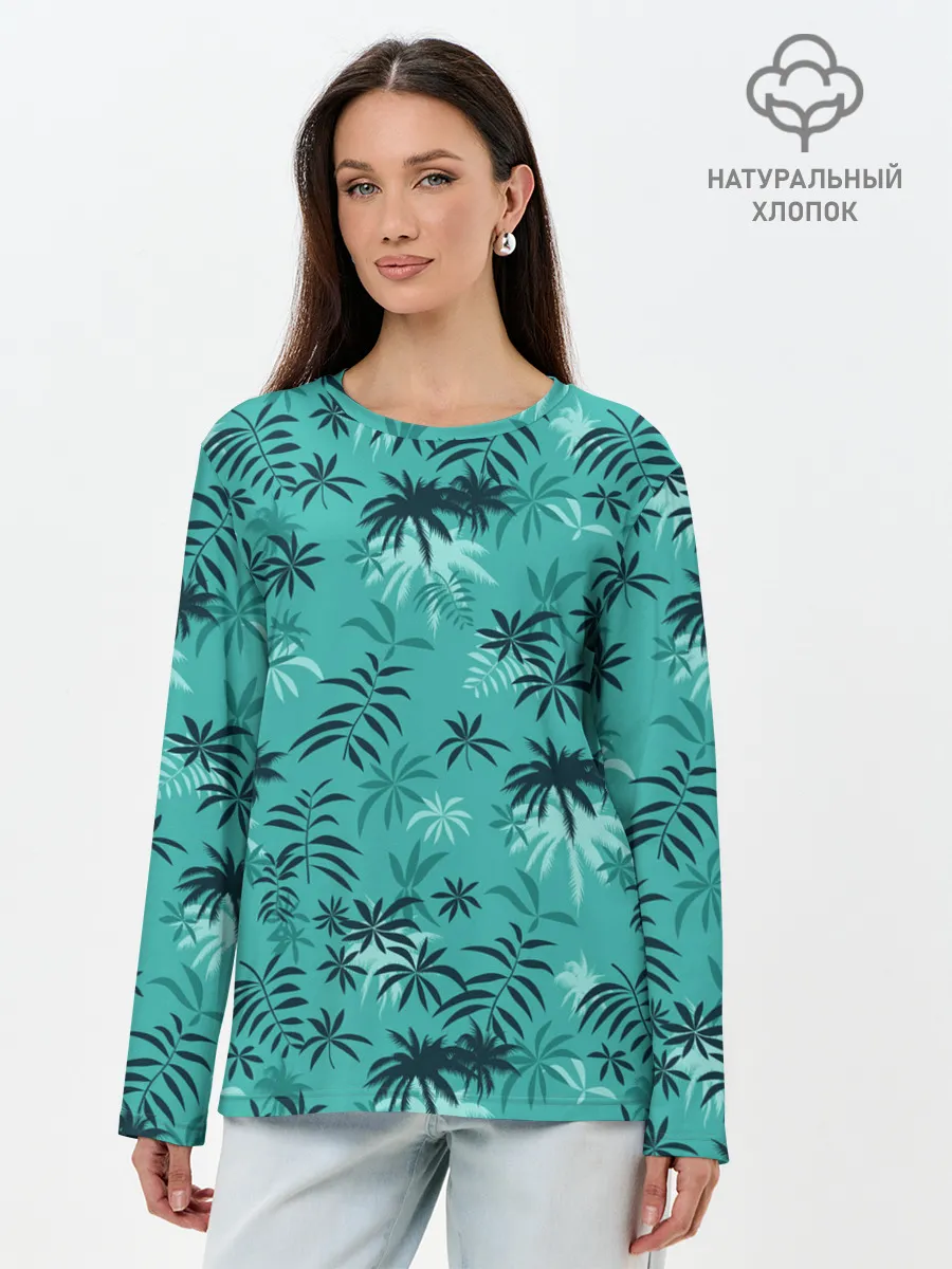 Лонгслив женский. Хлопок / Tommy Vercetti