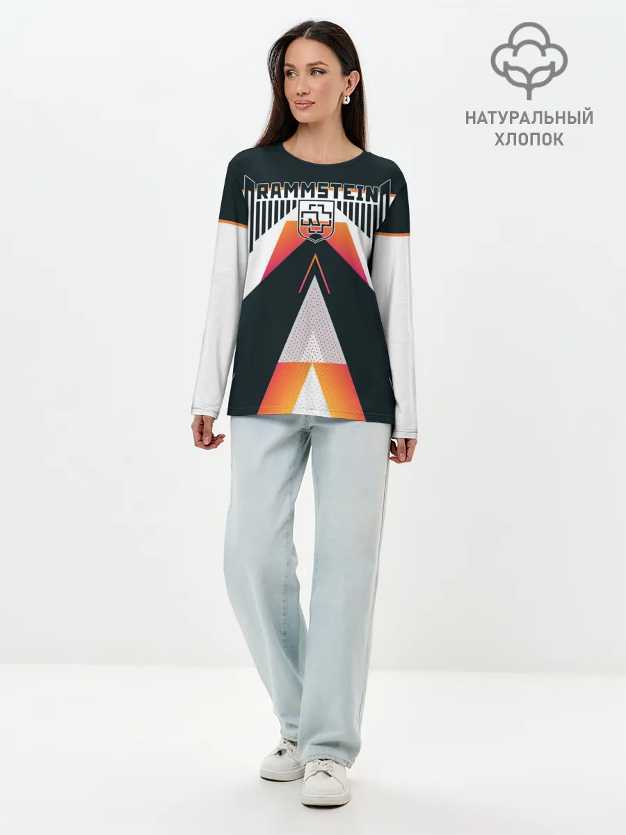 Лонгслив женский. Хлопок / Rammstein