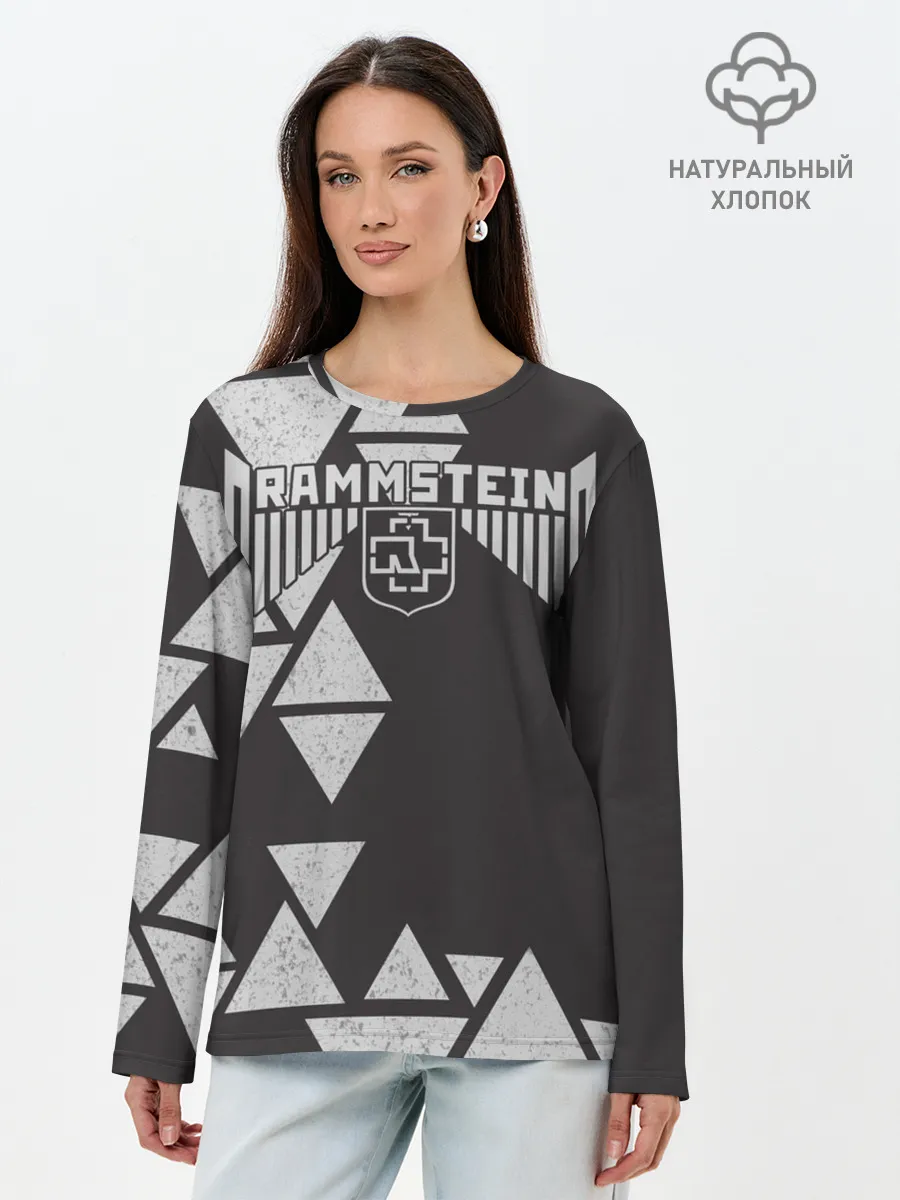 Лонгслив женский. Хлопок / Rammstein