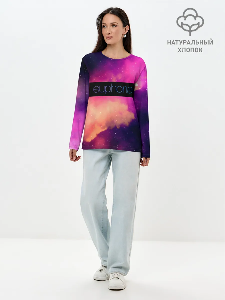 Лонгслив женский. Хлопок / сериал Euphoria