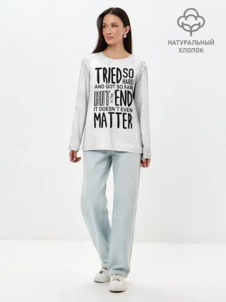 Лонгслив женский. Хлопок / Linkin Park - The end