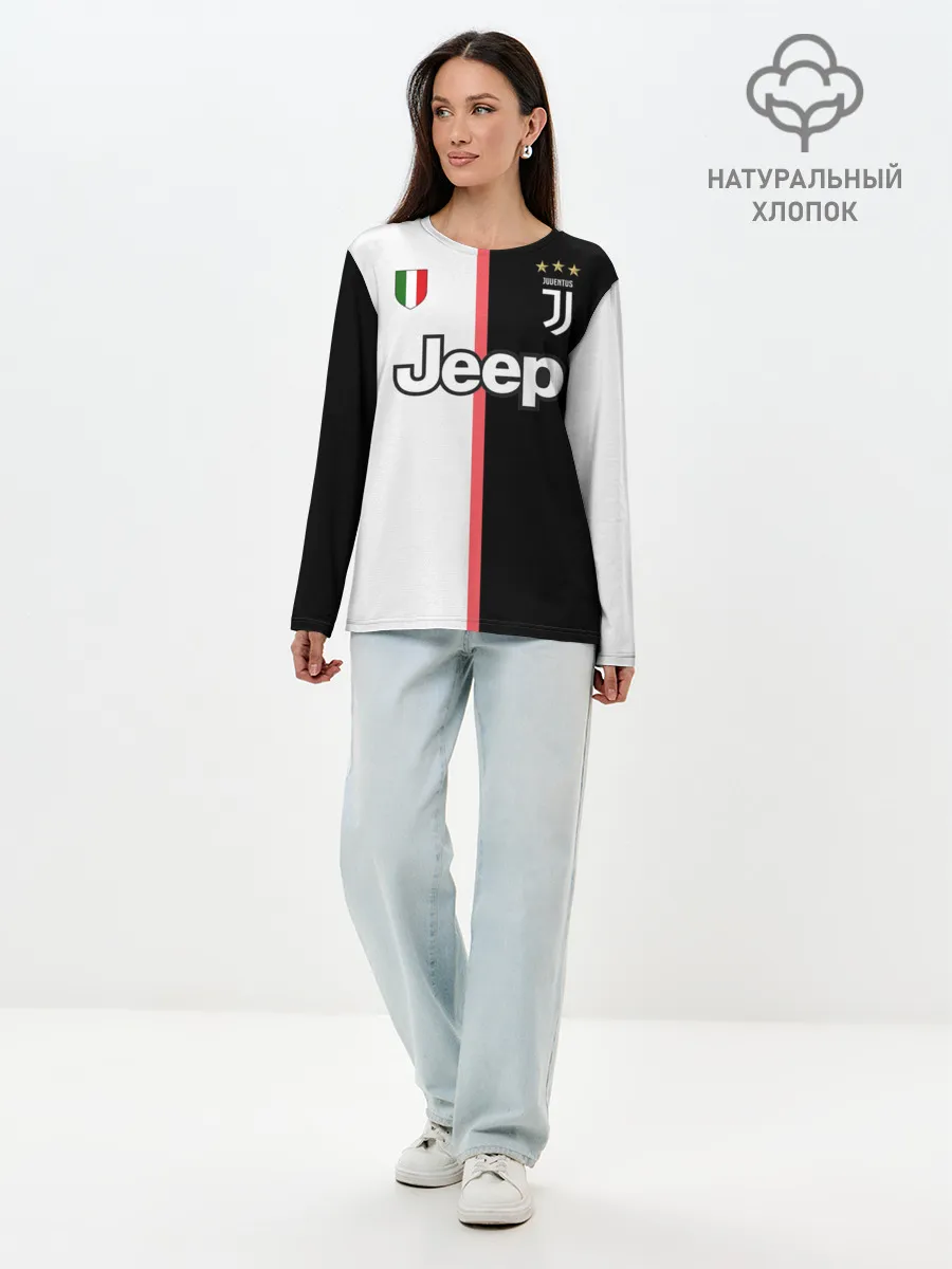 Лонгслив женский. Хлопок / Дибала Форма 19/20 Домашняя