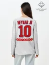 Лонгслив женский. Хлопок / Neymar away 19-20