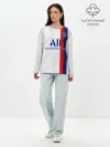 Лонгслив женский. Хлопок / PSG away 19-20