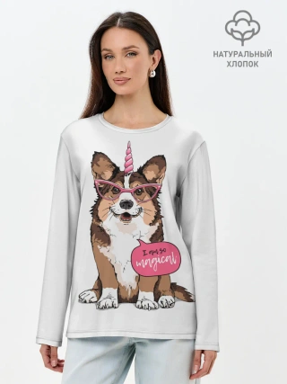 Лонгслив женский. Хлопок / I am so magical