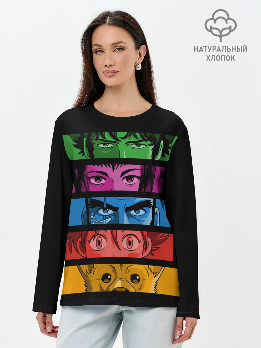 Лонгслив женский. Хлопок / Too Good, Too Bad