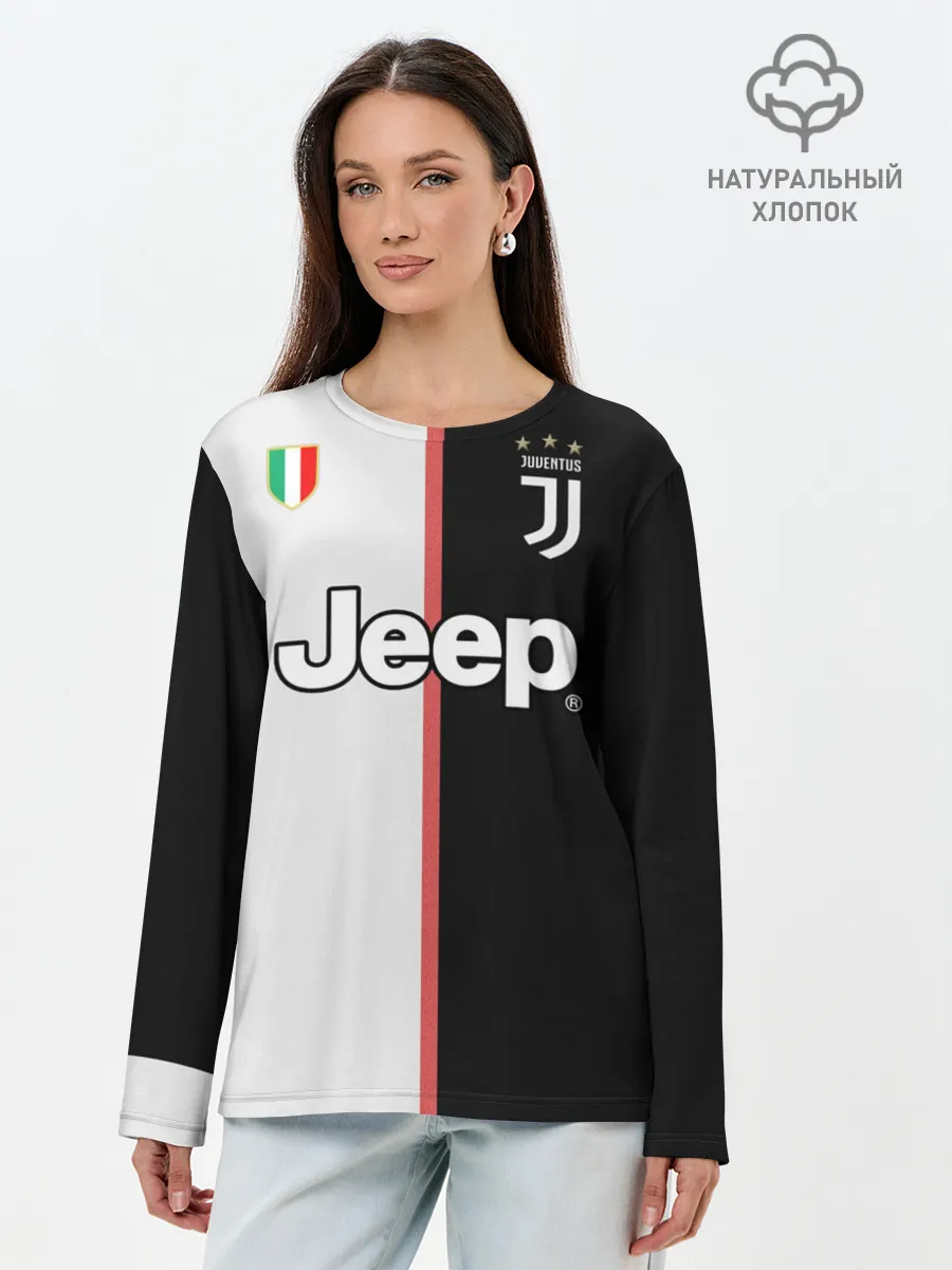 Лонгслив женский. Хлопок / Де Лигт домашняя 2020