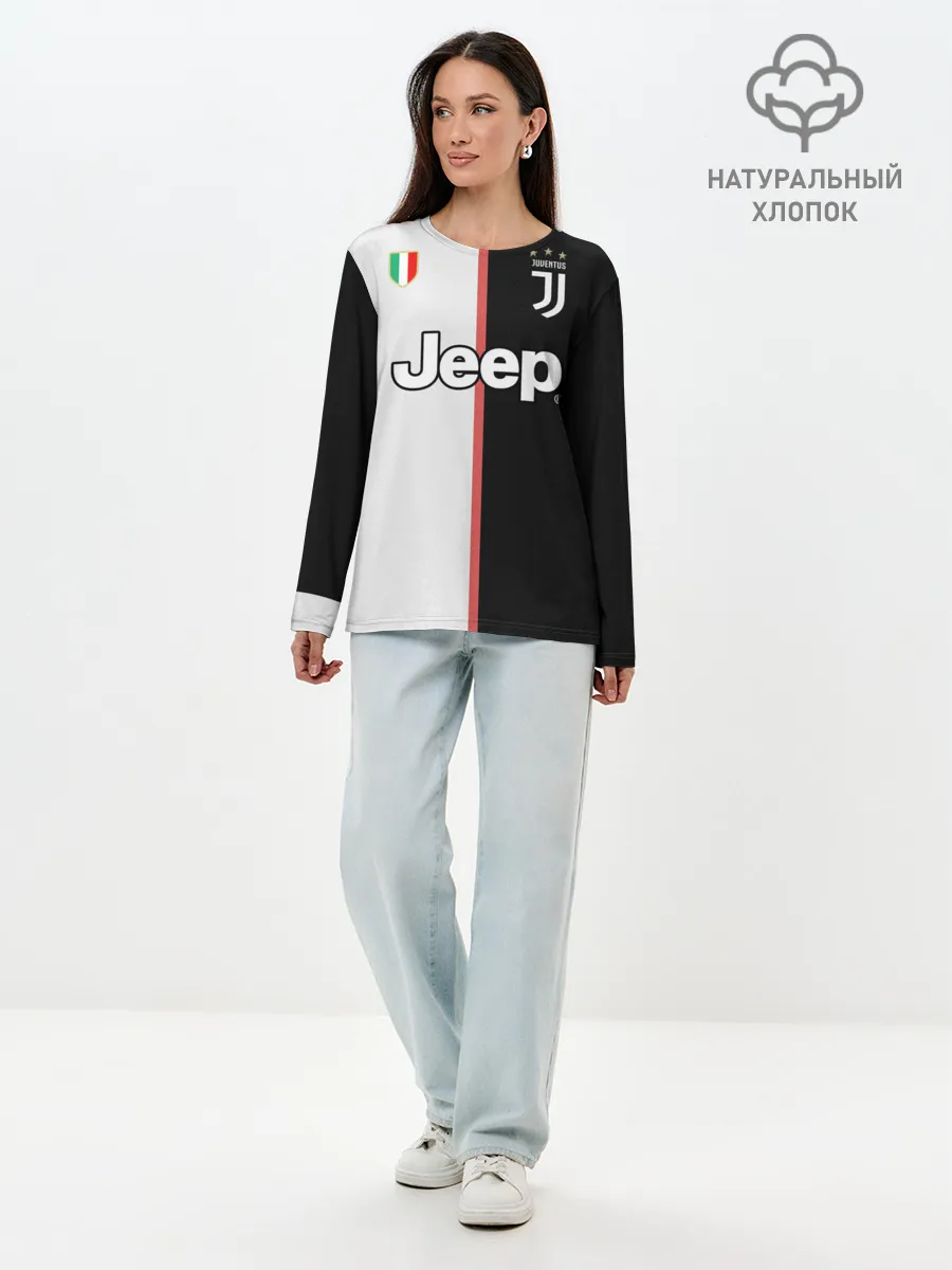 Лонгслив женский. Хлопок / Де Лигт домашняя 2020