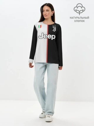 Лонгслив женский. Хлопок / Де Лигт домашняя 2020