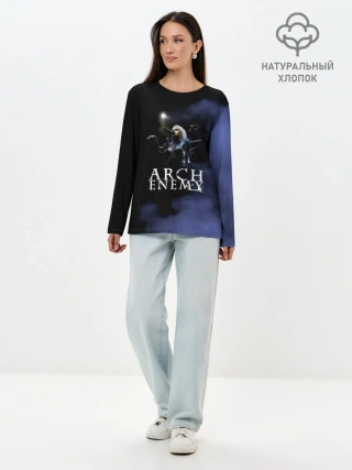 Лонгслив женский. Хлопок / Arch Enemy