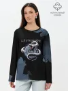 Лонгслив женский. Хлопок / WHITESNAKE