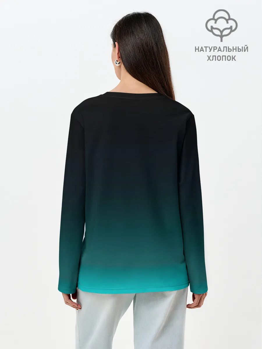 Лонгслив женский. Хлопок / Disturbed. Evolution