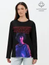 Лонгслив женский. Хлопок / STRANGER THINGS - Дина