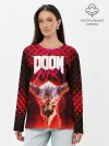 Лонгслив женский. Хлопок / Doom Enternal