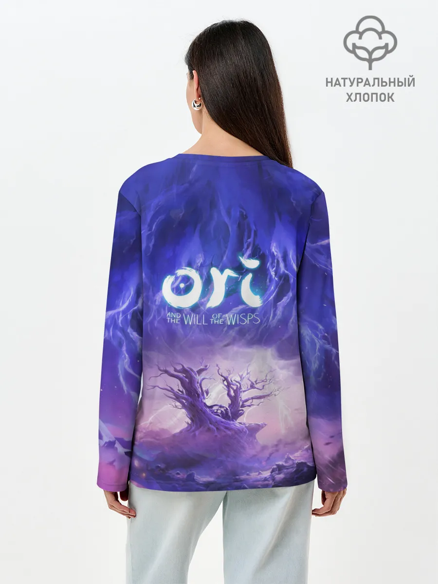 Лонгслив женский. Хлопок / Ori - And The Will Of The Wisp