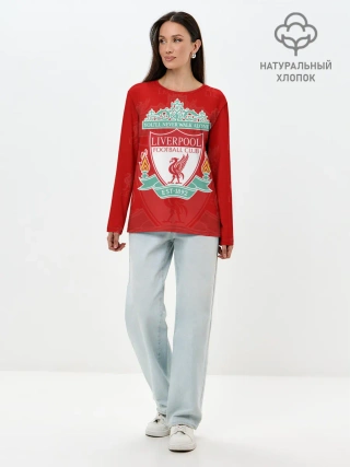 Лонгслив женский. Хлопок / Liverpool