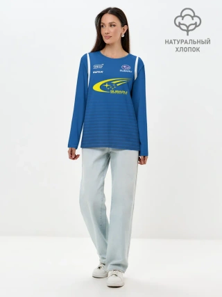Лонгслив женский. Хлопок / Subaru