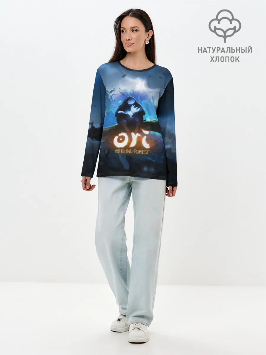 Лонгслив женский. Хлопок / Ori - And The Will Of The Wisp