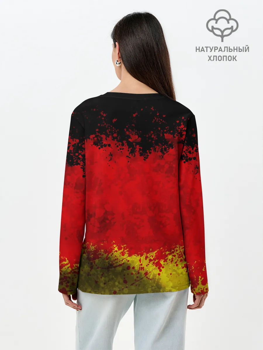 Лонгслив женский. Хлопок / Rammstein