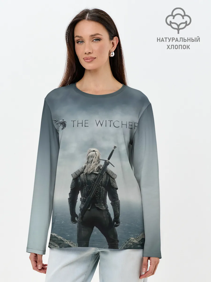 Лонгслив женский. Хлопок / The Witcher