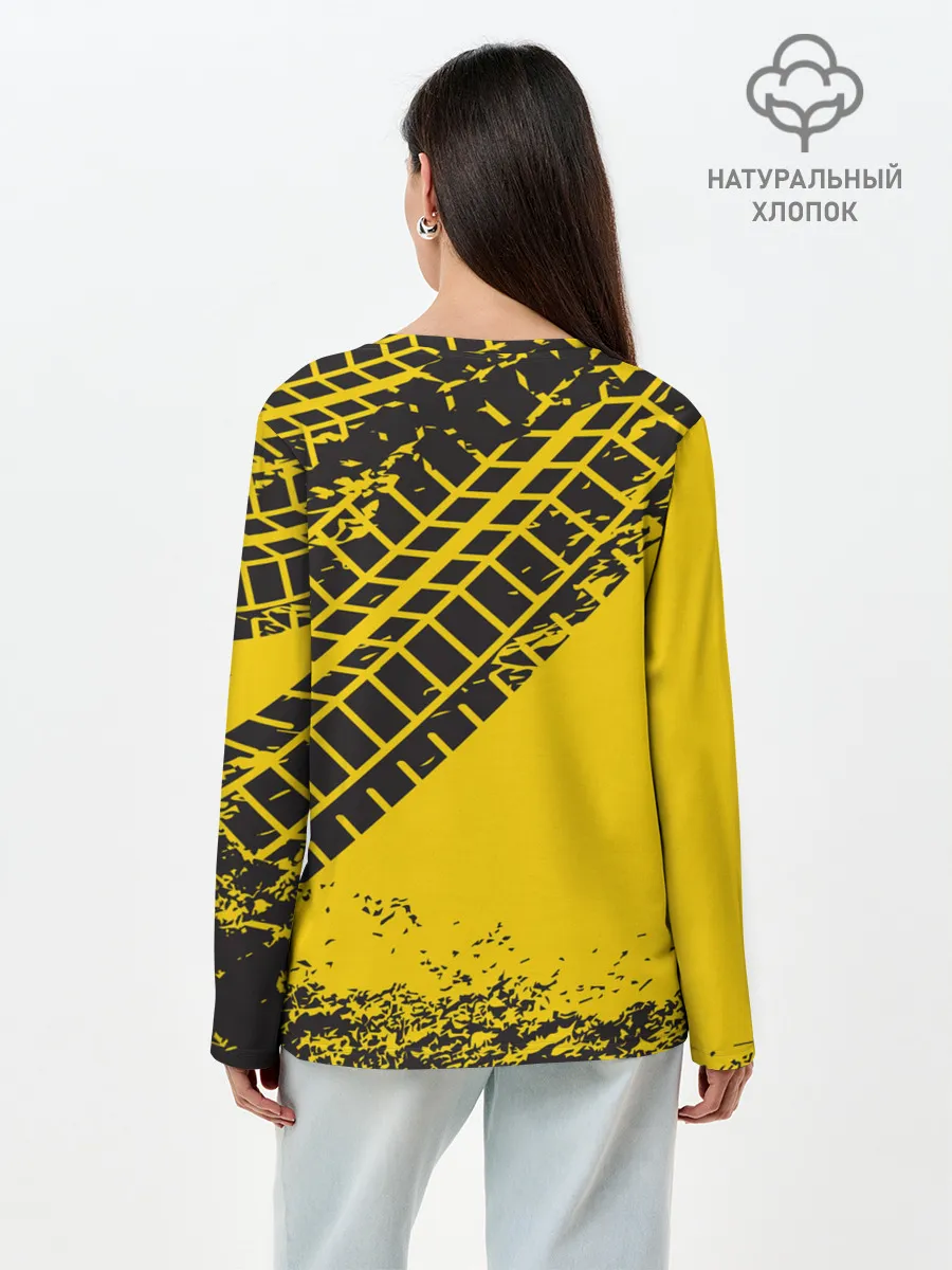 Лонгслив женский. Хлопок / Cyberpunk 2077