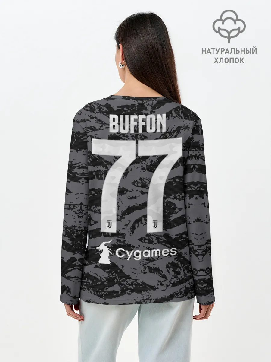 Лонгслив женский. Хлопок / Buffon away 19-20