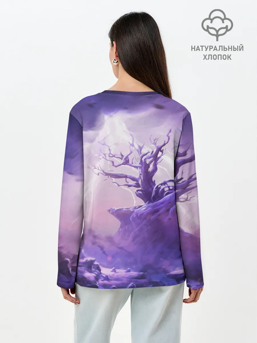 Лонгслив женский. Хлопок / ORI