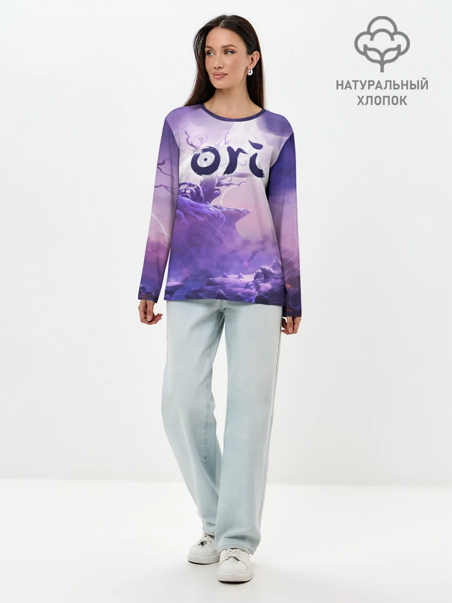 Лонгслив женский. Хлопок / ORI