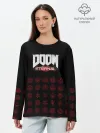 Лонгслив женский. Хлопок / DOOM Eternal