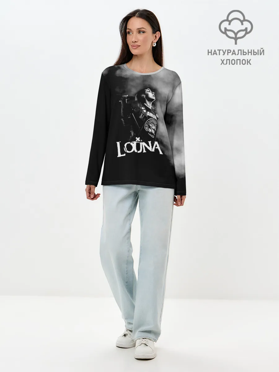 Лонгслив женский. Хлопок / Louna