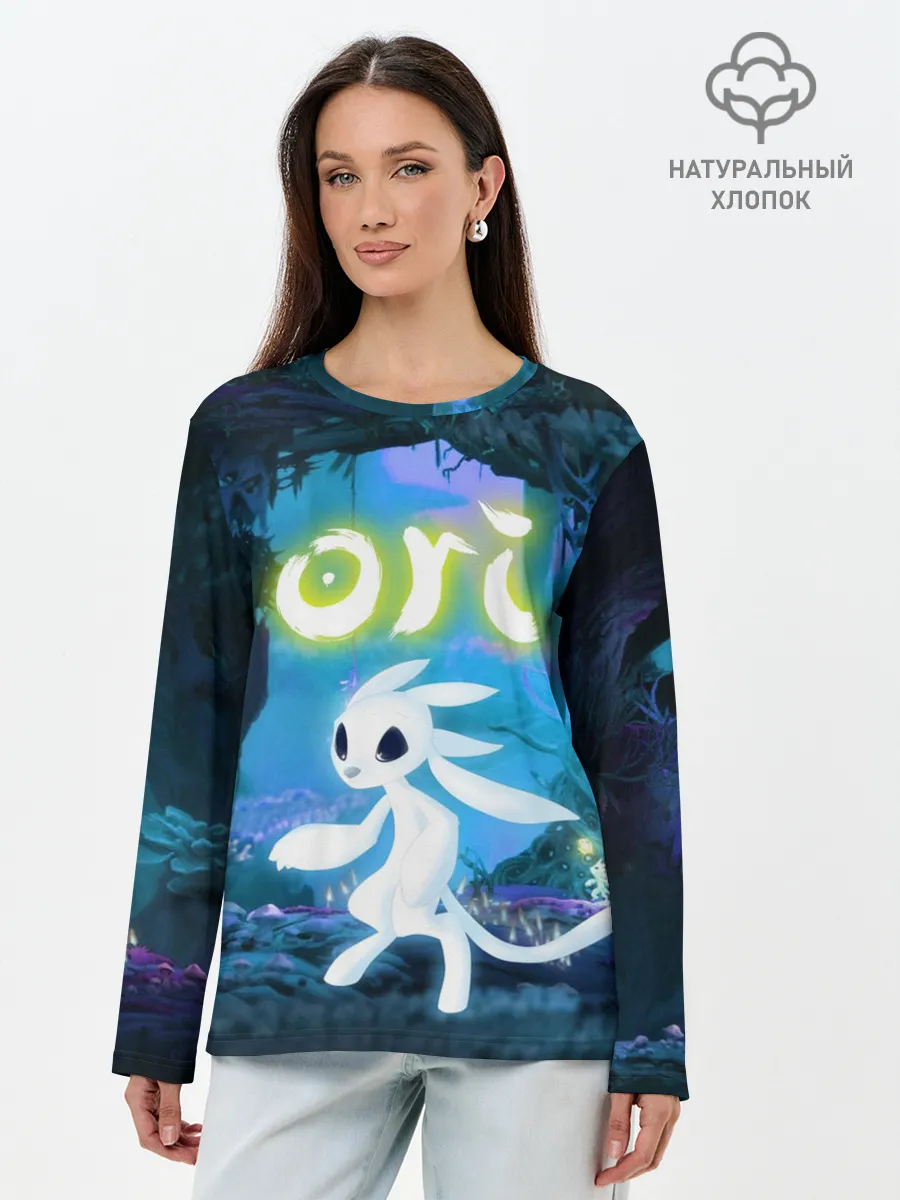 Лонгслив женский. Хлопок / ORI