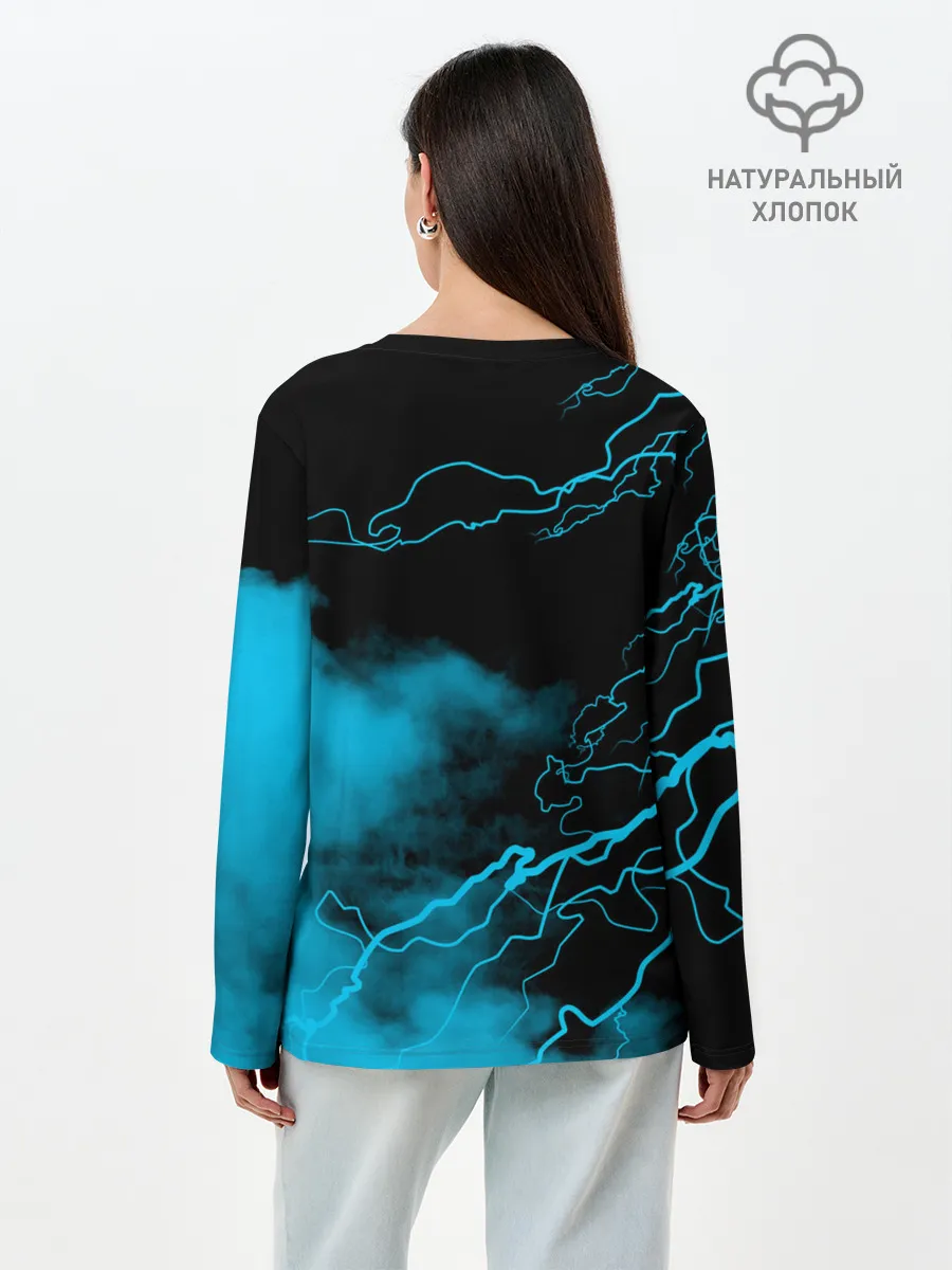 Лонгслив женский. Хлопок / Louna