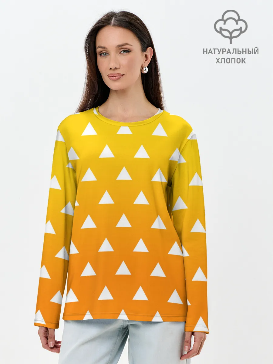 Лонгслив женский. Хлопок / ZENITSU | ЗЕНИТСУ