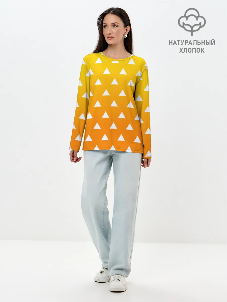 Лонгслив женский. Хлопок / ZENITSU | ЗЕНИТСУ