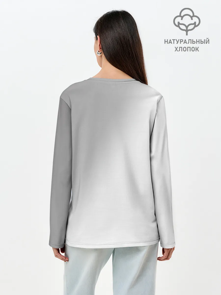 Лонгслив женский. Хлопок / Good Omens