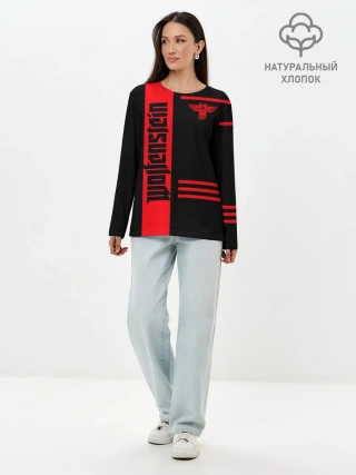 Лонгслив женский. Хлопок / Wolfenstein