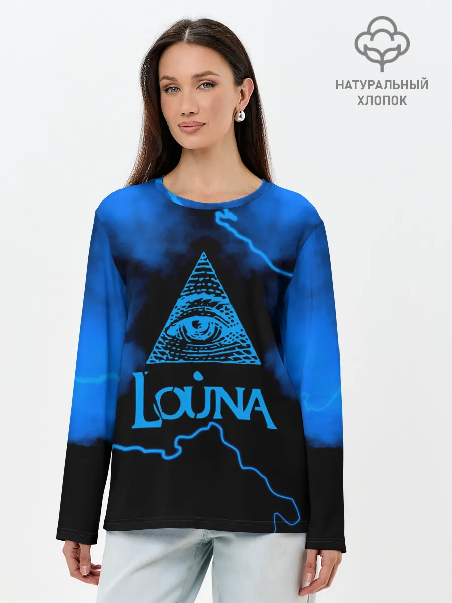 Лонгслив женский. Хлопок / Louna